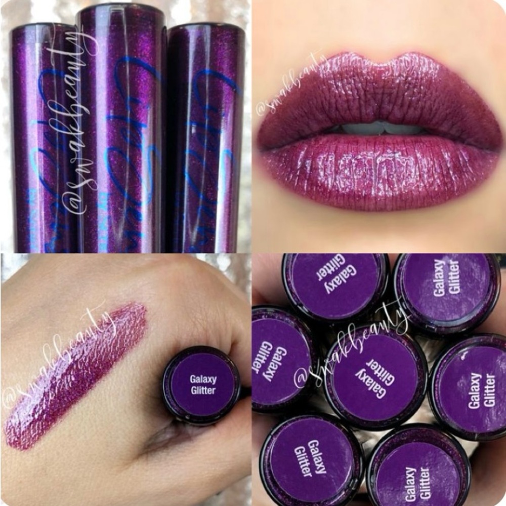 LipSense Galaxy Glitter Lip Gloss - Vibrant Purple